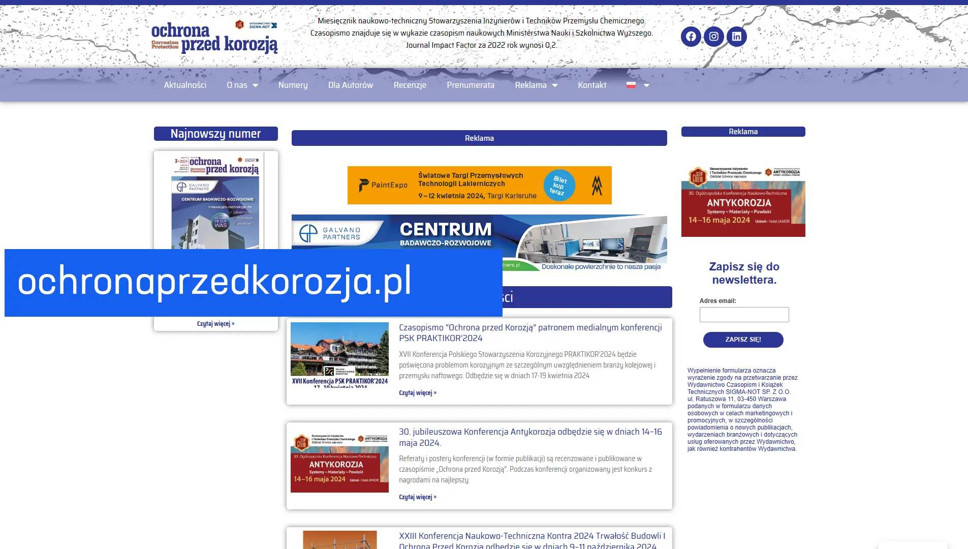 www.ochronaprzedkorozja.pl